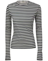 Sportmax Striped Long-sleeved T-shirt - Multicolour