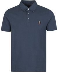 Parajumpers Hugh Cotton-piqué Polo Shirt - Blue