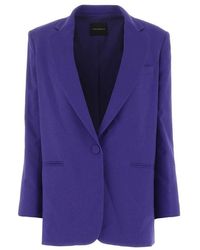 ANDAMANE - Single-breasted Tailored Blazer - Lyst