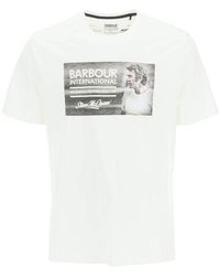 Barbour - International Steve Mcqueen Legend T-shirt - Lyst