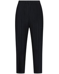Pleats Please Issey Miyake - 'february' Trousers - Lyst
