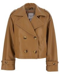 Urbancode - Jacket With Wide Notched Lapels - Lyst