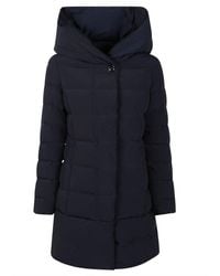 Woolrich - Hooded Padded Parka Coat - Lyst