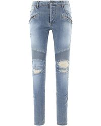 balmain denim pants