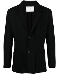 Societe Anonyme - Number Embroidered Single-breasted Blazer - Lyst