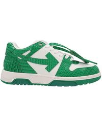 Off-White c/o Virgil Abloh Out Of Office Sneakers - Green