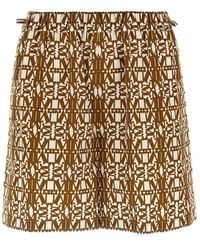 Max Mara - Monogram 'Taiga' Shorts - Lyst
