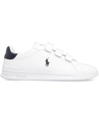Polo Ralph Lauren - Pony Embroidered Low-top Sneakers - Lyst