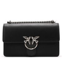 Pinko - One Simply Classic Love Shoulder Bag - Lyst
