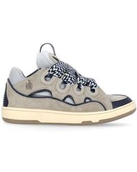 Lanvin - Curb Lace-up Sneakers - Lyst