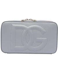 Dolce & Gabbana - Dg Logo-embossed Leather Crossbody Bag - Lyst
