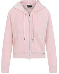 Tom Ford - Towelling Hoodie - Lyst