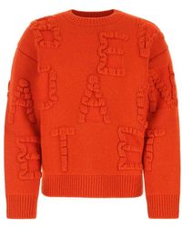Bottega Veneta Maglione - Orange