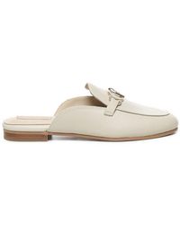 Liu Jo - Logo Plaque Slip-On Slippers - Lyst