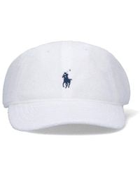Polo Ralph Lauren - Polo Pony Embroidered Terry Baseball Cap - Lyst