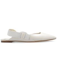 Ferragamo - Vara Bow Pointed-toe Flat Shoes - Lyst