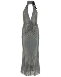 Alessandra Rich - Viscose Dress - Lyst