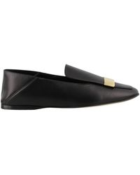 sergio rossi flat shoes