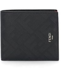 Fendi - Logo Monogram Wallet - Lyst