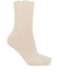Ganni - Ruffled Socks, - Lyst