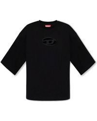 DIESEL - T-rowy-od Cotton T-shirt - Lyst