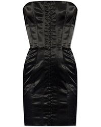 Dolce & Gabbana - Strapless Corset Dress, - Lyst