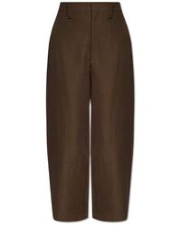 Lemaire - High-rise Trousers, - Lyst