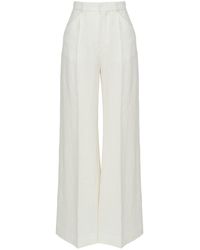 Chloé Large Trousers - White