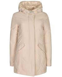 Woolrich - Front-zip Padded Jacket - Lyst