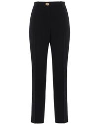 Givenchy - Lock Detailed Cropped Trousers - Lyst