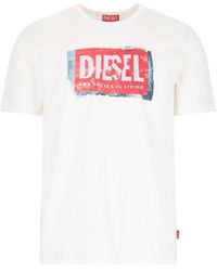 DIESEL - T-Shirt `T-Adjust-Q6` - Lyst