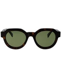 Retrosuperfuture - Vostro Round Frame Sunglasses - Lyst