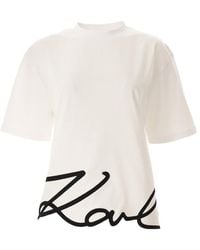 Karl Lagerfeld - T-shirt - Lyst