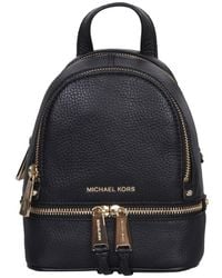MICHAEL Michael Kors Rhea Mini Backpack - Black