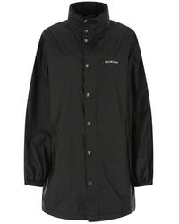 Balenciaga - Nylon Oversize Jacket - Lyst