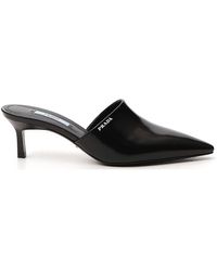 prada pointy toe mule