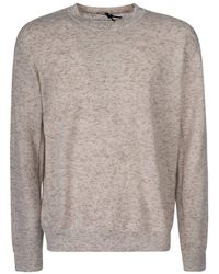 Zegna - Round Neck Ribbed Sweater - Lyst