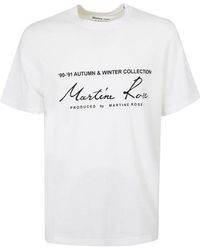 Martine Rose - Logo Printed Crewneck T-shirt - Lyst