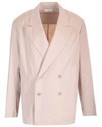 Dries Van Noten - Double Breasted Tailored Jacket - Lyst