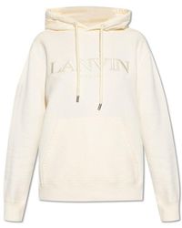 Lanvin - Hoodie With Logo, ' - Lyst