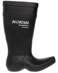 Balenciaga - Excavator Rubber Rain Boots - Lyst