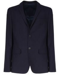 Calvin Klein - Two-Button Blazer Jacket - Lyst