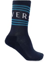 Versace - Socks With Logo, - Lyst