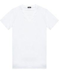 DSquared² - V-Neck T-Shirt - Lyst