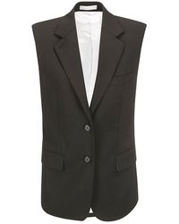 Helmut Lang - Single-breasted Tailored Gilet - Lyst