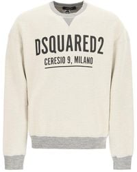 DSquared² Ceresio 9 Milano Sweatshirt - Natural