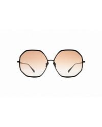 Linda Farrow - Camila Oversized Sunglasses - Lyst