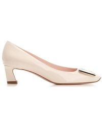 Roger Vivier - Trompette Embellished Buckle Pumps - Lyst