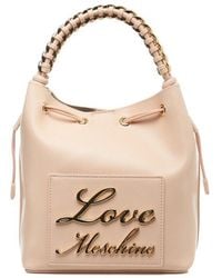 Love Moschino - Logo Lettering Bucket Bag - Lyst
