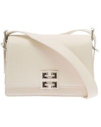 Givenchy - 4g Crossbody Bag In Ivory Box Leather - Lyst